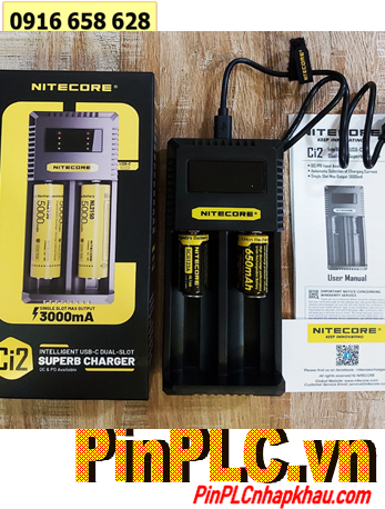 Nitecore Ci2 - kèm 01 pin sạc Nitecore ICR123A (ICR123A Lithium 3.7v 650mAh) chính hãng